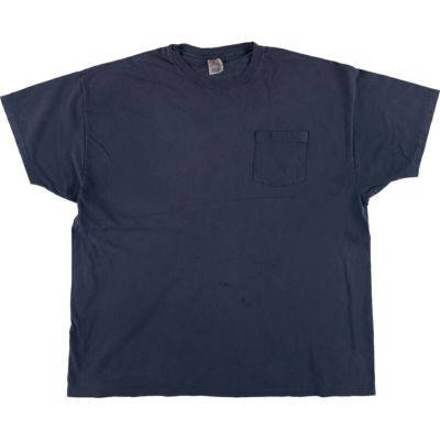 古着 90年代 ヘインズ Hanes 無地ポケットTシャツ USA製 メンズXXL相当 ヴィンテージ /eaa535244 【中古】 【250404】