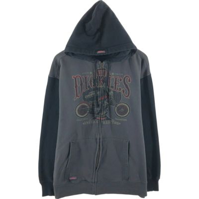 古着 ディッキーズ Dickies スウェットフルジップパーカー メンズXL相当 /eaa534106 【中古】 【250404】