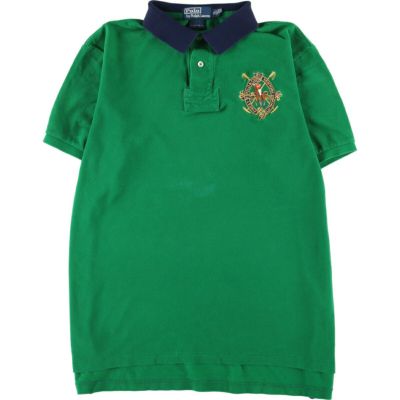 古着 ラルフローレン Ralph Lauren POLO by Ralph Lauren 半袖 ラガー