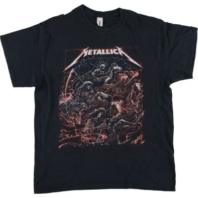 古着 00年代 ギルダン GILDAN METALLICA メタリカ 両面プリント バンドTシャツ バンT メンズS /eaa369222 【中古】  【230910】【エルル】 | 古着屋JAM（ジャム）