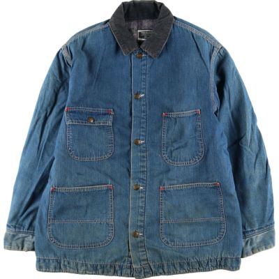 古着 70年代 シアーズ Sears WORKN LEISURE デニムカバーオール 古着 70年代 シアーズ Sears WORKN LEISURE デニムカバーオール