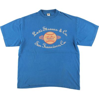 Levi&#39;s - 90s USA製 ★ リーバイス アート プリント 半袖 Tシャツ ( レディー 90s USA製 ☆ リーバイス アート プリント 半袖 Tシャツ ( レディー