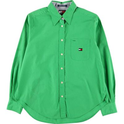 古着 90年代～ トミーヒルフィガー TOMMY HILFIGER 長袖 コットンシャツ レディースM相当 ヴィンテージ /eaa533458 【中古】 【250405】 【Elulu/エルル】