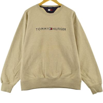 古着 トミーヒルフィガー TOMMY HILFIGER 総柄 コットンニットセーター