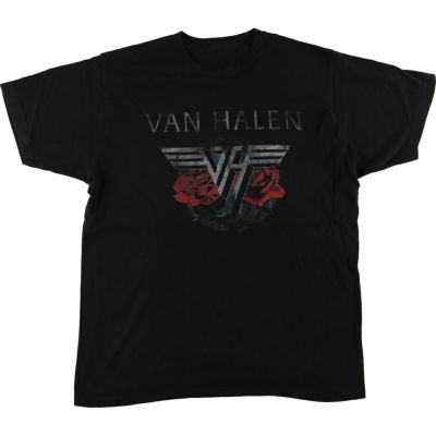 VAN HALEN ヴァンヘイレン ラグラン Tシャツ 海外 ビンテージ バンド 古着 アンビル Anvil VAN HALEN ヴァンヘイレン ラグラン バンド