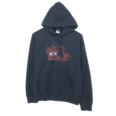 古着 ギルダン GILDAN AC/DC エーシーディーシー バンド スウェットプルオーバーパーカー メンズM相当 /eaa479555 【中古】 【240930】 ss2503_30