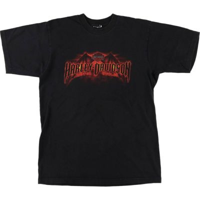 古着 ハーレーダビッドソン Harley-Davidson モーターサイクル バイクTシャツ メンズM相当 /eaa527918 【中古】 【250315】