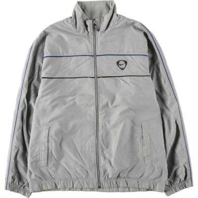 【新品未使用】Nike グレー ウィンドブレーカー Mサイズ 古着 00年代 ナイキ NIKE ウインドブレーカー メンズM相当 /eaa571805