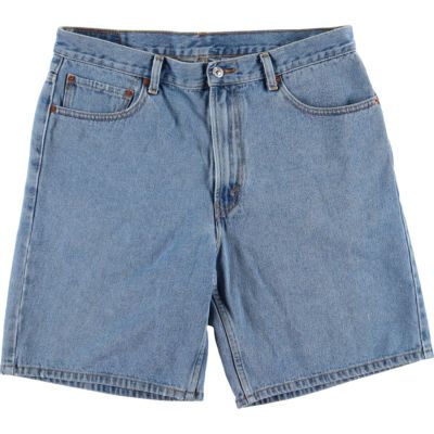 90s USA製　Levis 550 デニムショーツ　ブラック　W36 古着 リーバイス Levis 550 RELAXED FIT デニムショーツ ハーフ
