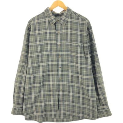 L.L.Bean - 【L.L.BEAN】00s チェック柄ボタンダウン長袖シャツ