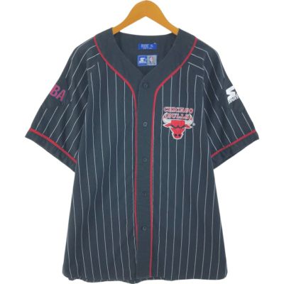 古着 90年代 スターター Starter NBA CHICAGO BULLS シカゴブルズ
