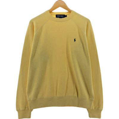 古着 ラルフローレン Ralph Lauren POLO GOLF ポロゴルフ ワンポイントロゴスウェットシャツ トレーナー USA製 メンズL相当 /eaa526466 【中古】 【250405】
