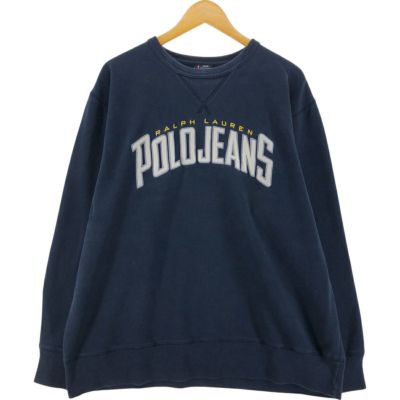 古着 ラルフローレン Ralph Lauren POLO JEANS COMPANY ロゴスウェットシャツ トレーナー メンズXL相当 /eaa526472 【中古】 【250405】