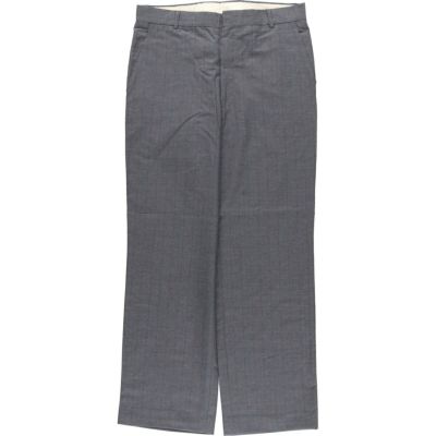 古着 ストライプ柄 スラックスパンツ メンズw32相当 ヴィンテージ