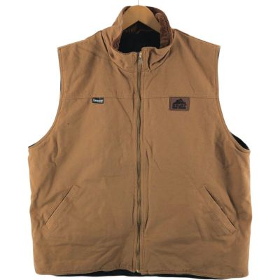 古着 オールドミル OLD MILL 中綿入り ダックベスト メンズXXL相当 /eaa535308 【中古】 【250406】