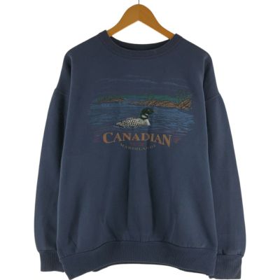 古着 90～00年代 フルーツオブザルーム FRUIT OF THE LOOM BEST プリントスウェットシャツ トレーナー メンズXL相当 ヴィンテージ /eaa534327 【中古】 【250406】