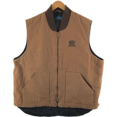 古着 TRI-MOUNTAIN 中綿入り ダックベスト メンズXL相当 /eaa535300 【中古】 【250406】