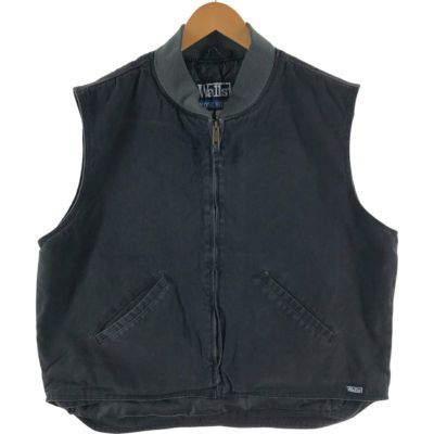 古着 ウォールズ Walls WORK WEAR 中綿入り ダックベスト メンズXL相当 /eaa534882 【中古】 【250406】