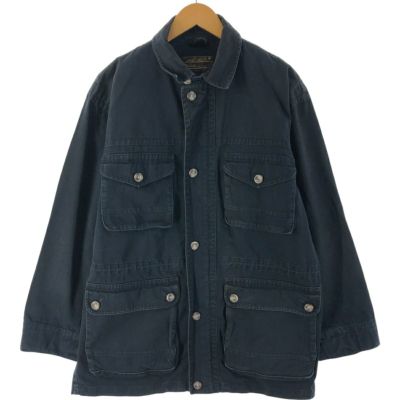 古着 80～90年代 エディーバウアー Eddie Bauer 黒タグ コットン