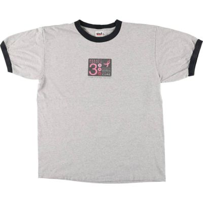 古着 アンビル Anvil リンガーTシャツ メンズL相当 /eaa489105 【中古】 【250406】