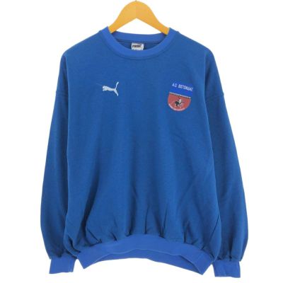 古着 90年代 プーマ PUMA スウェットシャツ トレーナー メンズXL相当