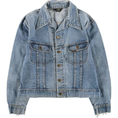 古着 70年代 リー Lee デニムジャケット Gジャン USA製 メンズXL