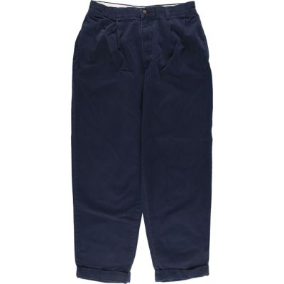古着 ラルフローレン Ralph Lauren POLO by Ralph Lauren HAMMOND PANT ツータック チノパンツ メンズw31相当 /eaa535037 【中古】 【250407】