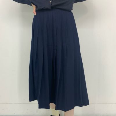 古着 70年代 タルボット Talbots ウール ロング プリーツスカート