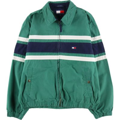 古着 90年代 トミーヒルフィガー TOMMY HILFIGER スイングトップタイプ レザースポーツジャケット メンズXL ヴィンテージ  /eaa427893 【中古】 【240323】 | 古着屋JAM（ジャム）