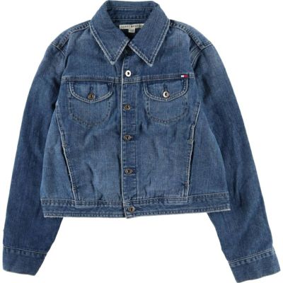 古着 トミーヒルフィガー TOMMY HILFIGER デニムジャケット Gジャン レディースXL相当 /eaa536962 【中古】 【250407】 【Elulu/エルル】