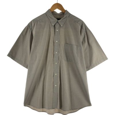 古着 00年代 エディーバウアー Eddie Bauer 半袖 ボタンダウン チェックシャツ メンズXL相当 /eaa535536 【中古】 【250407】