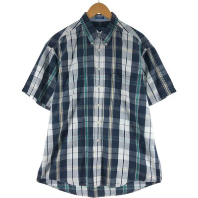 古着 00年代 ペンドルトン PENDLETON 半袖 ボタンダウン チェックシャツ メンズL相当 /eaa535539 【中古】 【250407】