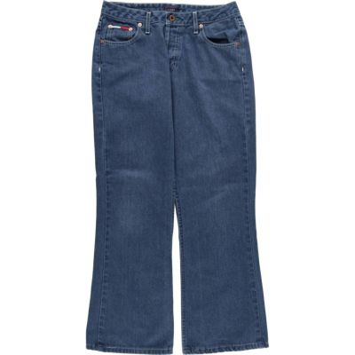 古着 トミーヒルフィガー TOMMY HILFIGER ブーツカットデニムパンツ カナダ製 レディースL(w30)相当 ヴィンテージ /eaa535819 【中古】 【250407】 【Elulu/エルル】