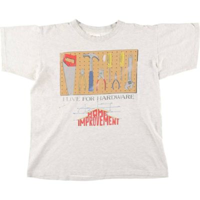 古着 90年代 STANLEY DESANTIS HOME IMPROVEMENT ホームインプルーブメント テレビドラマ 映画 ムービーTシャツ メンズL相当 ヴィンテージ /eaa530147 【中古】 【250330】