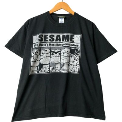 古着 90年代 TEE JAYS SESAME STREET セサミストリート クッキー