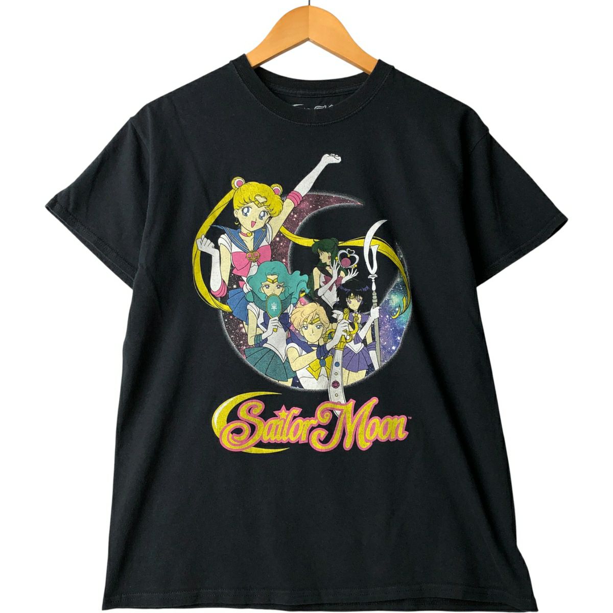古着 Sailor Moon セーラームーン キャラクタープリントTシャツ メンズ