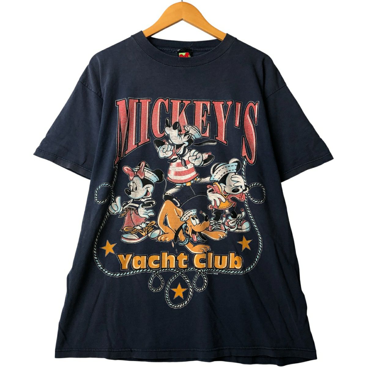古着 THE DISNEY STORE MICKEY MOUSE ミッキーマウス ストライプ 古着 THE DISNEY STORE MICKEY MOUSE ミッキーマウス ストライプ