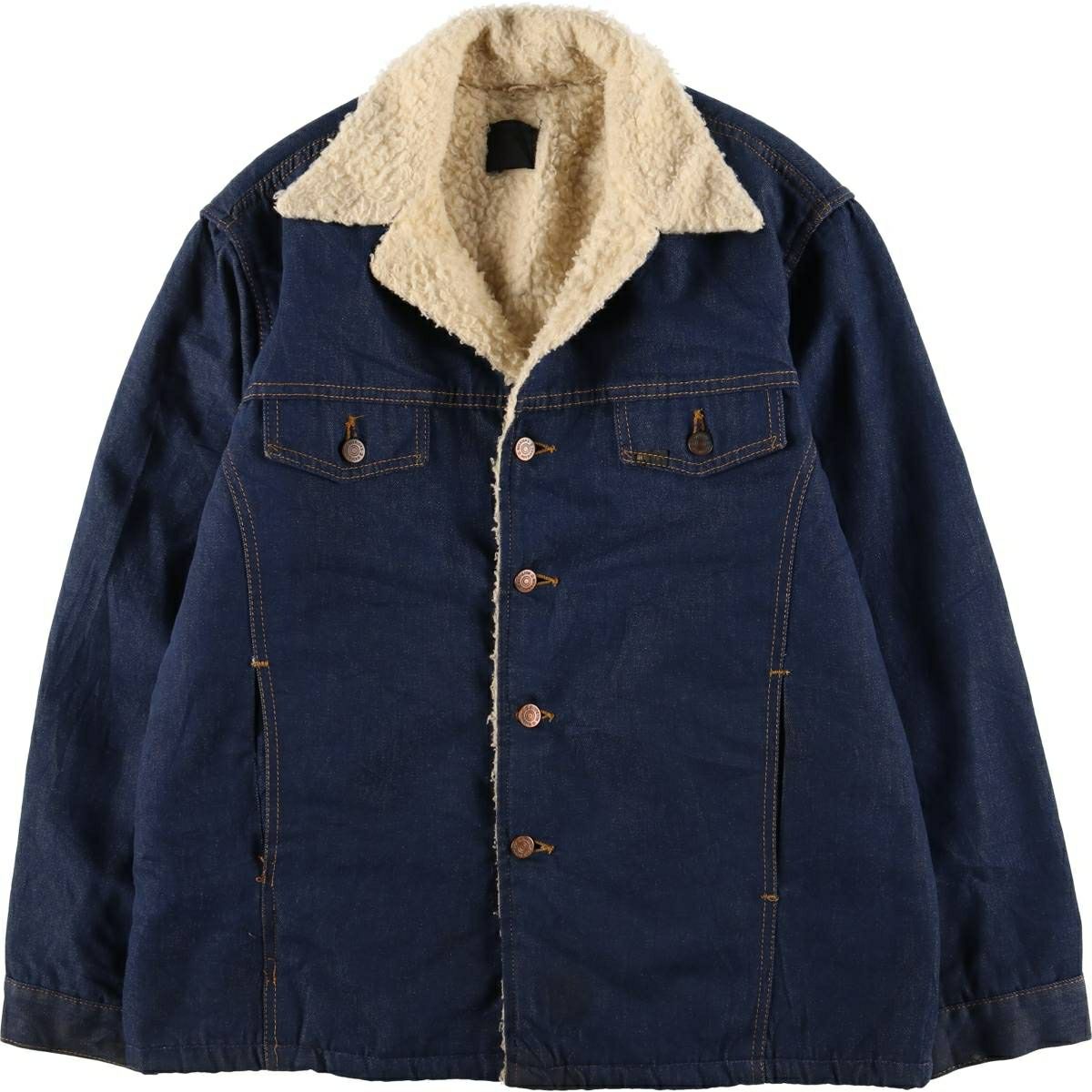 古着 シアーズ Sears カスタム デニムカバーオール メンズL相当