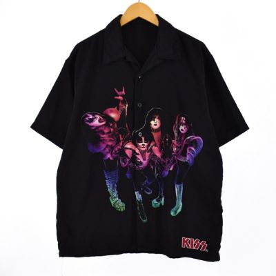 古着 90年代 KISS キッス ロンT バンドTシャツ バンT メンズL