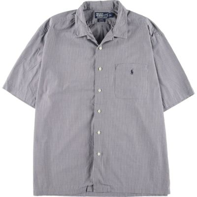 古着 60~70年代 ARROW 半袖 チェックシャツ ボックスシャツ USA製 ...