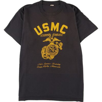 90年代 スクリーンスターズ SCREEN STARS U.S.M.C アメリカ海兵隊 プリントTシャツ USA製 メンズL ヴィンテージ /eaa34553173cm身幅