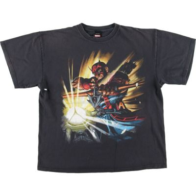 古着 マーベル MARVEL IRON MAN アイアンマン キャラクタープリントTシャツ メンズM ヴィンテージ /eaa367512 【中古】  【230902】 【SS2409_30%】 | 古着屋JAM（ジャム）