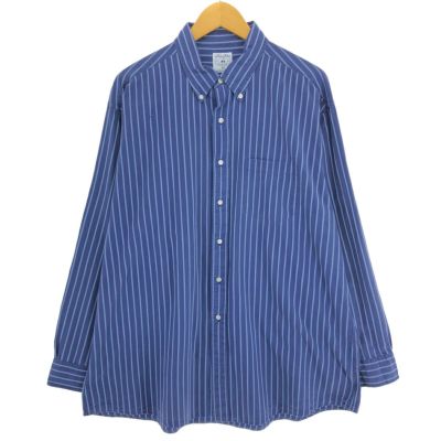 ②Brooks Brothers ポロシャツ S/F ブルー・マルチ　半額以下 Brooks Brothers - ブルックスブラザーズ ボーダー 半袖
