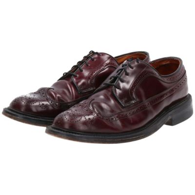 古着 オールデン ALDEN Sherman Brothers 別注 ストレートチップシューズ USA製 US8 メンズ26.0cm / svb000007 【中古】【V2311】 【231029】 【SS2406】 | 古着屋JAM（ジャム）