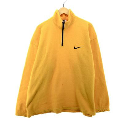 古着 90年代 ナイキ NIKE ハーフジップ フリースプルオーバー メンズ