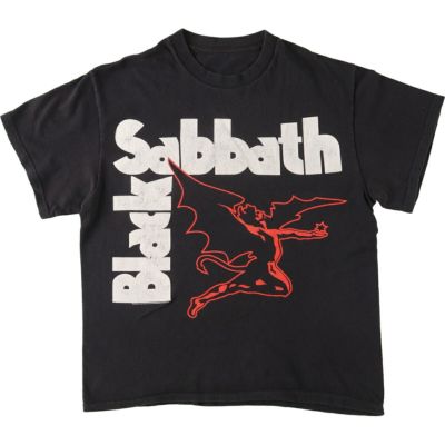 古着 90年代 BLACK SABBATH ブラックサバス 両面プリント バンドT 