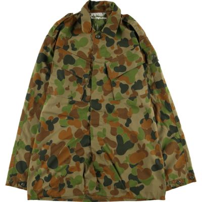 古着 80～90年代 SAFTBAK 迷彩柄 ウッドランドカモ ハンティング