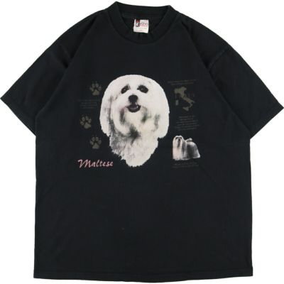 90年代 ONEITA オオカミ柄 アニマルプリントTシャツ USA製 メンズL ヴィンテージ /eaa332621