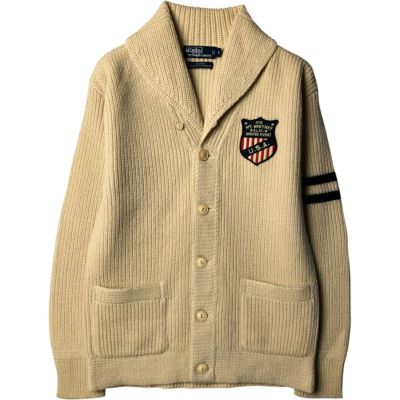 ⚠️レア　ヴィンテージ　ラルフローレン　ジャケット　カーディガン　古着 古着 ラルフローレン Ralph Lauren POLO by Ralph Lauren 星条旗柄