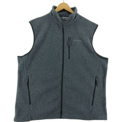 古着 コロンビア Columbia フリースベスト メンズXL相当